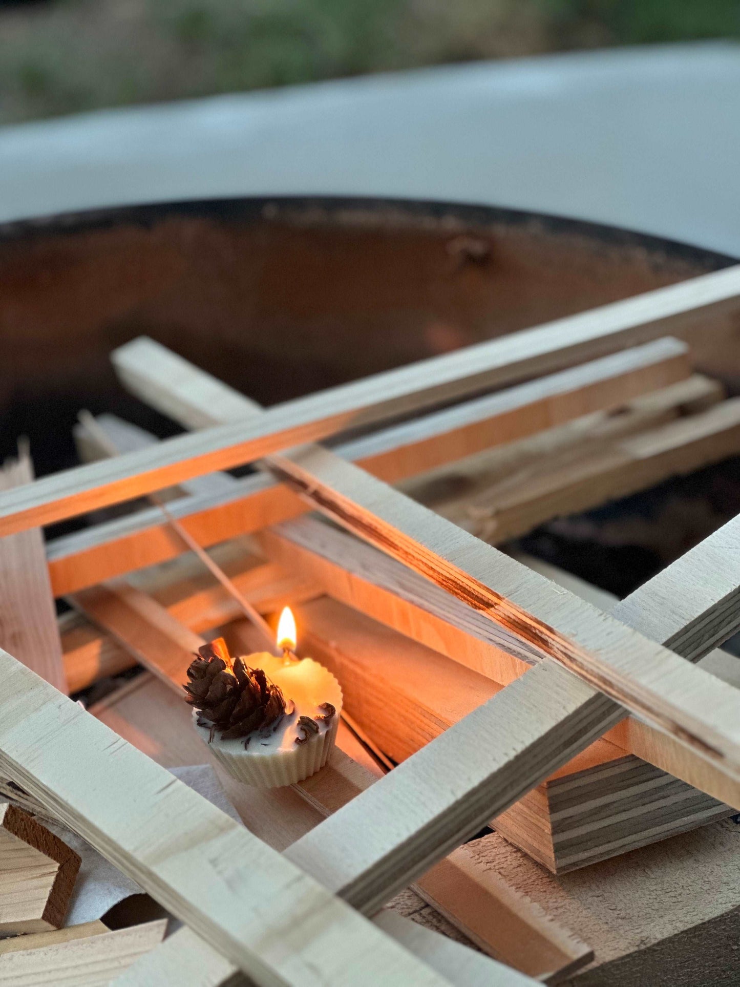 Enhance your bonfire or indoor fireplace experience with our Scented Fire Starters. Our fire starters feature the scents of cinnamon, vanilla, and citronella to keep away those pesky mosquitos. 