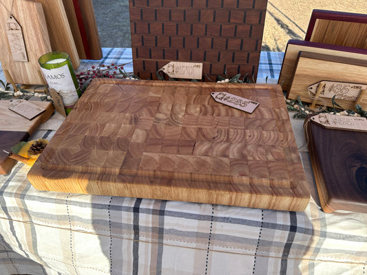 The Brisket End Grain Cutting Board