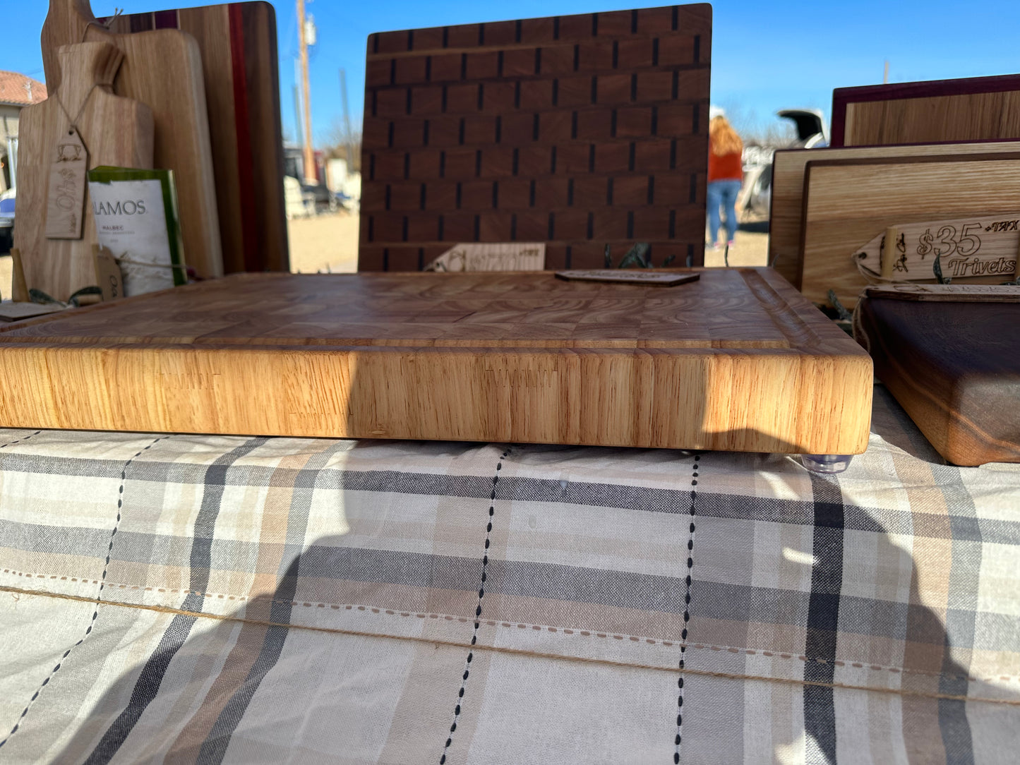 The Brisket End Grain Cutting Board