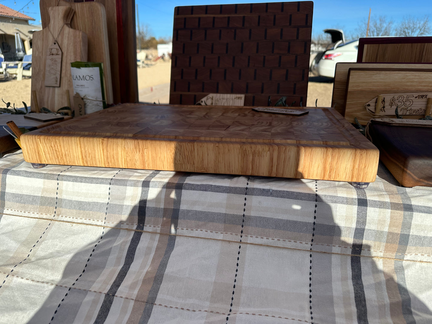 The Brisket End Grain Cutting Board