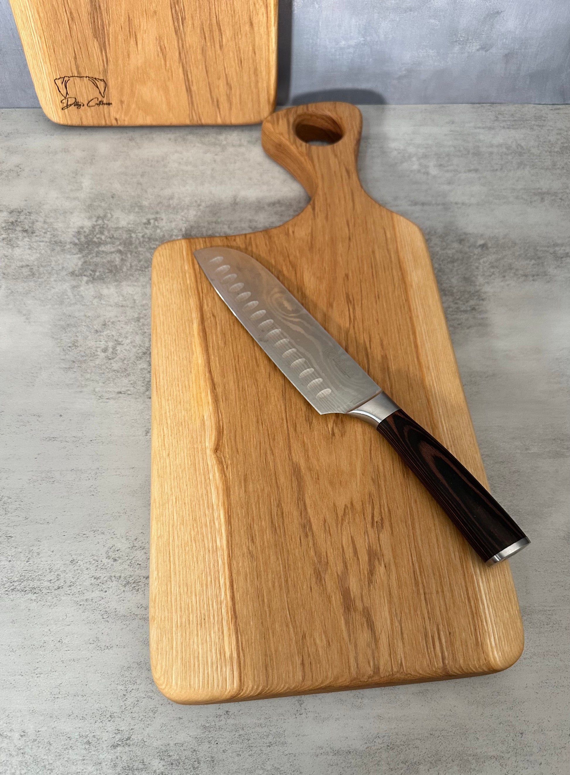 Impress your guests - or a special someone - with a beautiful, handcrafted ash serving board. Perfect for serving up your favorite dishes with style. Custom engraving also available. Present your best with a dash of ash!