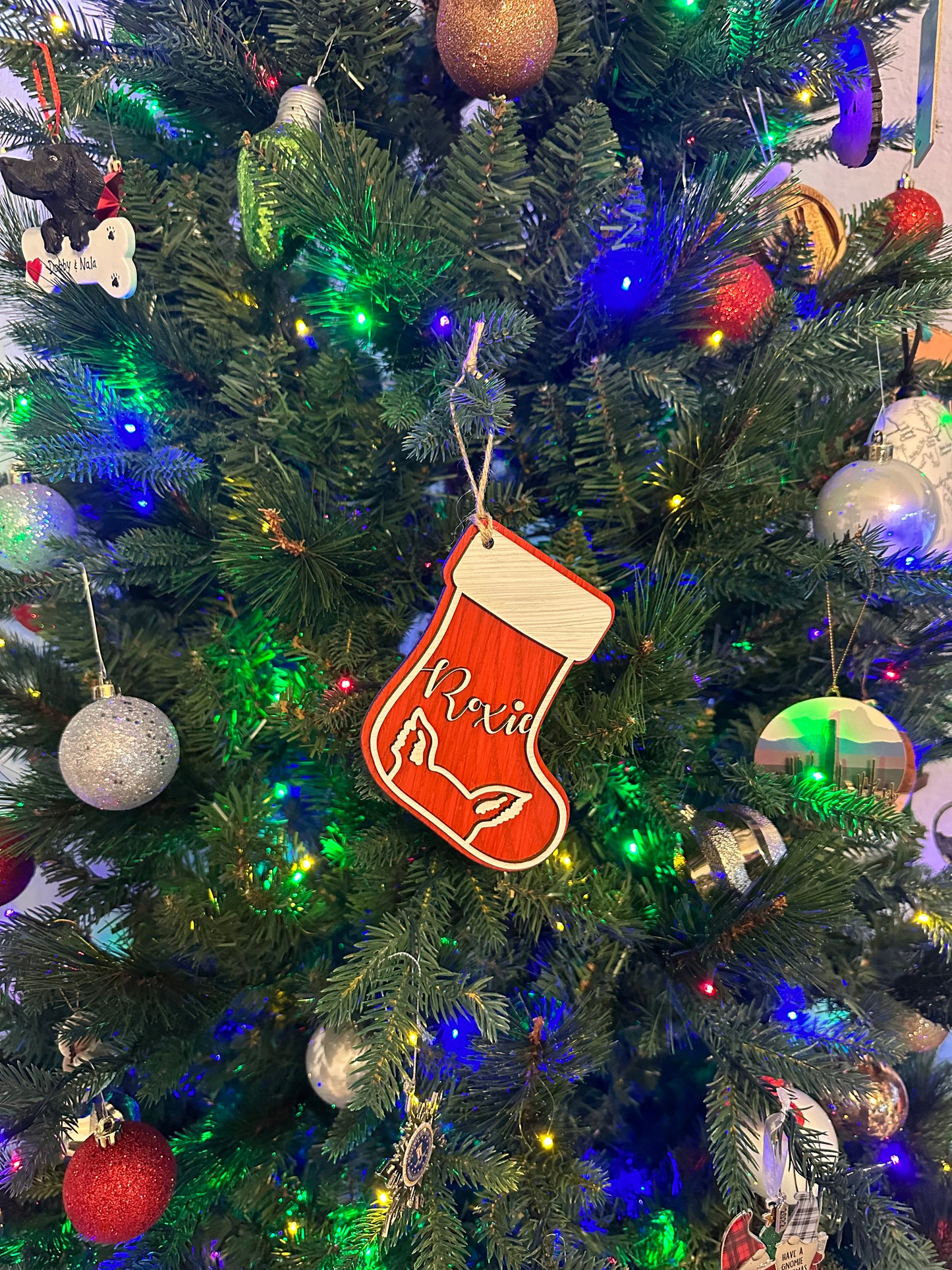 Personalized Stocking Ornament