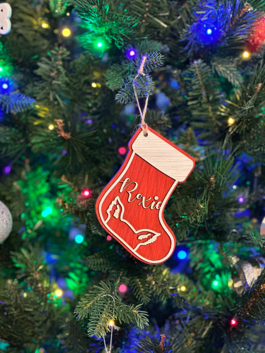 Personalized Stocking Ornament