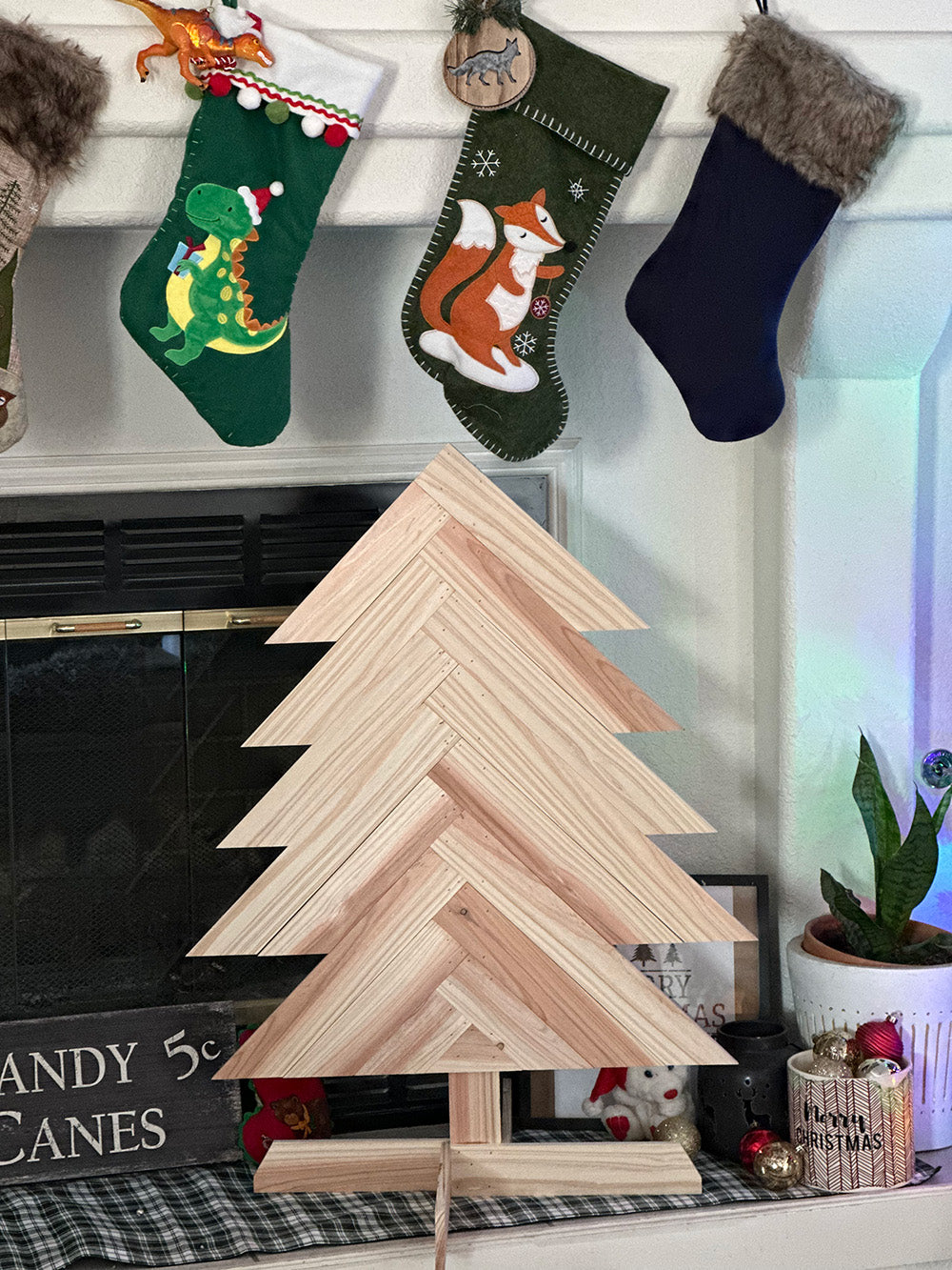 Wooden Christmas Tree