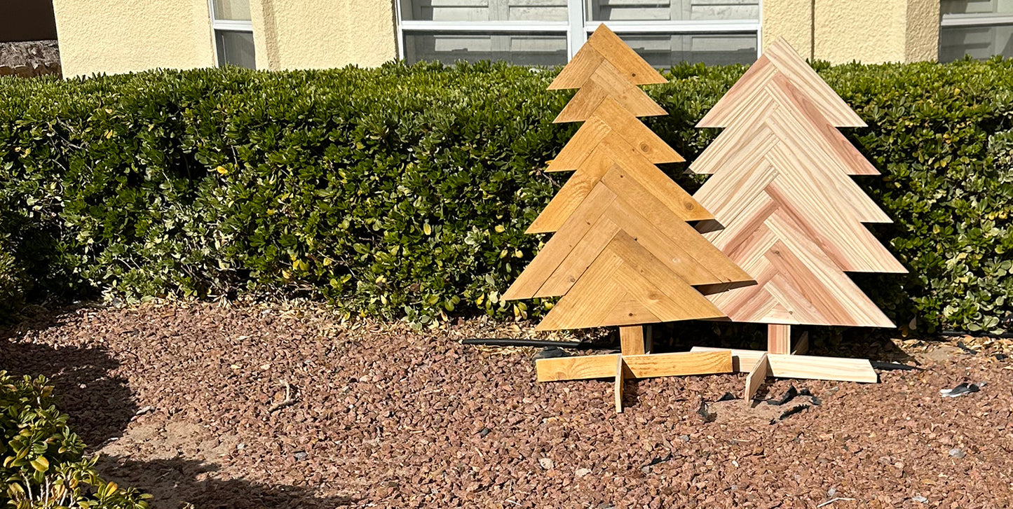 Wooden Christmas Tree