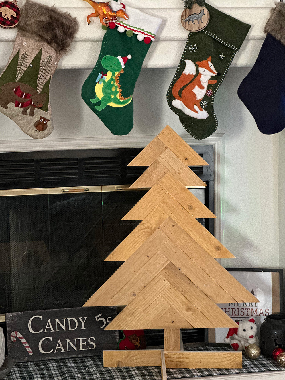 Wooden Christmas Tree